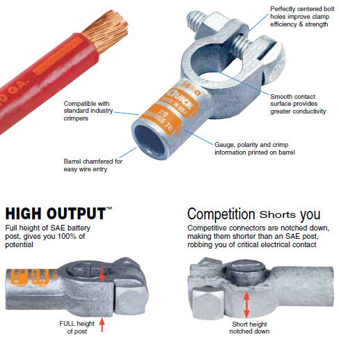 How to crimp battery cable ends deals